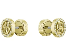 Hugo Boss Luxury auksinis-plated earrings Double B 1580826