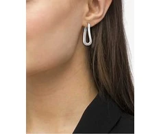 Hugo Boss stilingi plieniniai kabantys auskarai Melya 1580439
