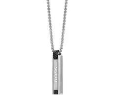 Hugo Boss Men´s steel pakabukas with pendant Sakis 1580365