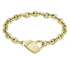 Hugo Boss Romantic auksinis plated bracelet for women Dinya 1580419