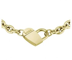 Hugo Boss Romantic auksinis plated bracelet for women Dinya 1580419