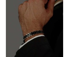 Hugo Boss Stilinga dvispalvė apyrankė vyrams Metal Links Essentials 1580665