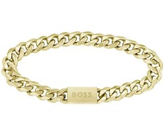 Hugo Boss Stilinga paauksuota apyrankė vyrams Chain Link 1580403