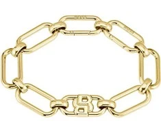 Hugo Boss Stilinga paauksuota apyrankė Double B 1580628