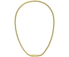 Hugo Boss Stilingas paauksuotas karoliai vyrams Doran 1580694