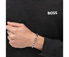 Hugo Boss Stylish men´s steel bracelet Kode 1580727M