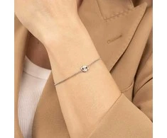 Hugo Boss Stilinga plieninė apyrankė moterims Double B 1580748