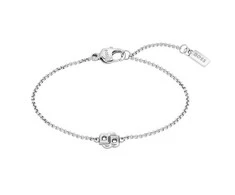 Hugo Boss Stilinga plieninė apyrankė moterims Double B 1580748