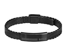 Hugo Boss Stilinga plieninė apyrankė tinklelis 1580612