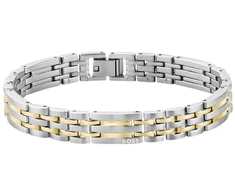 Hugo Boss Timeless bicolor bracelet for men Wesley 1580813