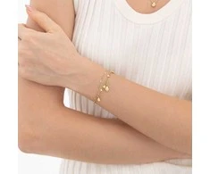 Hugo Boss Triple auksinis-plated bracelet for women Selena 1580768