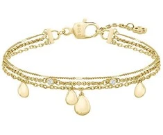 Hugo Boss Triple auksinis-plated bracelet for women Selena 1580768