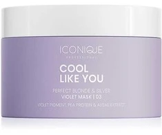 Iconique Professional Kaukė vėsiems ir spindintiems blondinės plaukams „Cool Like You“ (violetinė kaukė)