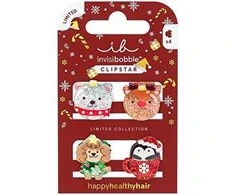 Invisibobble Clipstar Kids Sparkle in a Cup Plaukų sagtukas 4 pcs