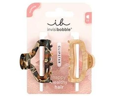 „Invisibobble Clipstar M“ „Golden Roar“ plaukų segtukai, 2 vnt.