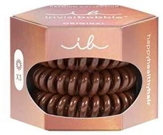 Invisibobble plaukų gumytės Original Premium Pretzel Brown 3 vnt.