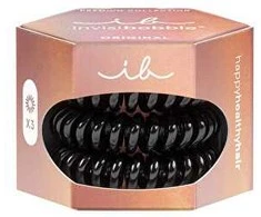 Invisibobble plaukų juosta Original Premium True Juodas 3 vnt.