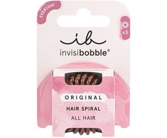 Invisibobble plaukų gumytės Original Pretzel Brown 3 vnt.