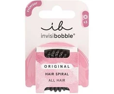 Invisibobble plaukų gumytės Original True Juodas 3 vnt.