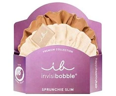 Invisibobble plaukų gumytės „Sprunchie Slim Premium Creme de Caramel“ (2 vnt.)