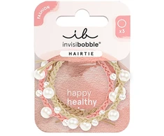 Invisibobble plaukų segtukai „Princess Pearl“ 3 vnt.