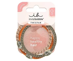 Invisibobble Twistar Oranžinis Affaire hair tie 3 pcs