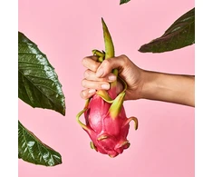 Skaistinamoji veido kaukė Iroha Brightening Face Sheet Mask Dragon Fruit &amp; Hyaluronic Acid, su drakono vaisiumi ir hialurono rūgštimi