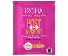 „Iroha Nature“ veido kaukė po treniruotės, blakstienų tušo kaukė po treniruotės, 1 vnt.