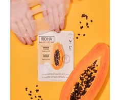 Iroha PAPAYA PEELING AHA tissue facial mask 1 u
