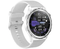Išmanusis laikrodis Smart watch Carneo Queen HR+ sidabrinis