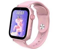 Telforceone Forever išmanusis laikrodis GPS WiFi 4G Kids Look Me! 3 KW-520 rožinės spalvos