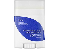 "Isntree Hyaluronic Acid Airy" apsauginis kremas nuo saulės lazdelėje (Sun Stick) SPF 50+ 22 g