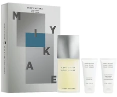 Issey Miyake L'Eau d'Issey Pour Homme tualetinio vandens purškimo rinkinys 125 ml + dušo želė 50 ml + balzamas po skutimosi 50 ml