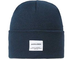 Jack &amp; Jones Jack&amp;Jones JACLONG megzta kepurė 12150627 tamsiai mėlynos
