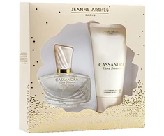 Jeanne Arthes Cassandra Roses Blanches rinkinys moterims (EDP 100ml, lotion 150ml)