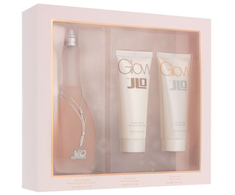 Jennifer Lopez „Glow“ rinkinys su tualetiniu vandeniu (100 ml) + kūno losjonu (75 ml) + dušo žele (75 ml)