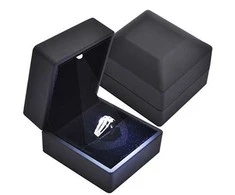 Jk Box LED apšviesta plastikinė žiedinė dėžutė KZ-3 / A25