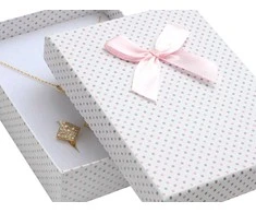 Jk Box Papuošalų rinkinio dėžutė taškeliais KK-8 / A1 / A6