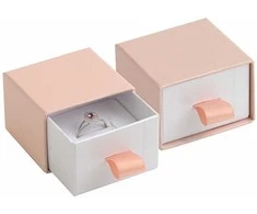 Jk Box Rausvos spalvos papuošalų dėžutė DE-3 / A5 / A1