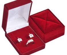 Jk Box Velvet box for jewelry set RE-06 / A10 / A10