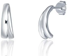 JVD Elegantiški sidabriniai kabantys auskarai SVLE0888XH20000