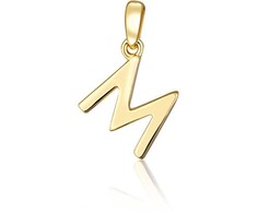 JVD Minimalistinis auksiniu dengtas raide "M" pakabukas SVLP0948XH2GO0M