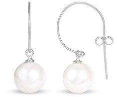 JVD Modern sidabrinis auskarai su perlais SVLE0519XH20P00