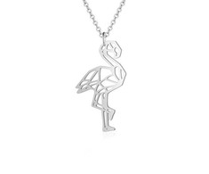 JVD Playful sidabrinis flamingo pendant SVLP0555XH20000
