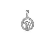 JVD Sidabrinis pendant Bull SVLP0713XH200BY