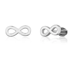 JVD Sidabriniai auskarai su smeigtukais Infinity SVLE1608XH2BISR