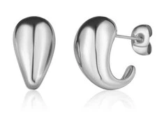 JVD Stilingi plieniniai auskarai Tear Drop SSSE0155X200000
