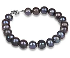 Jwl Luxury Pearls apyrankė iš tikrų mėlynų perlų JL0360