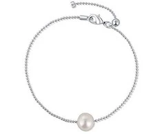 Jwl Luxury Pearls Subtili apyrankė su tikru perlu JL0712