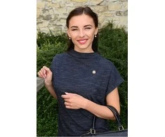 Jwl Luxury Pearls Auksuoti sidabriniai auskarai su JL0411 dešiniuoju perlu